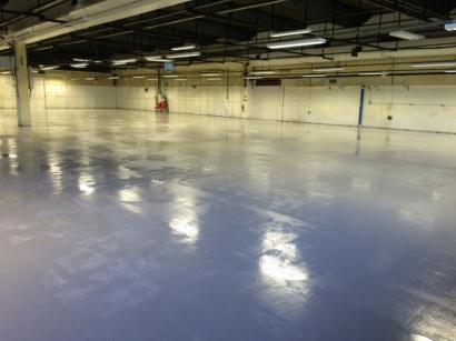 High Build Resin Flooring Project